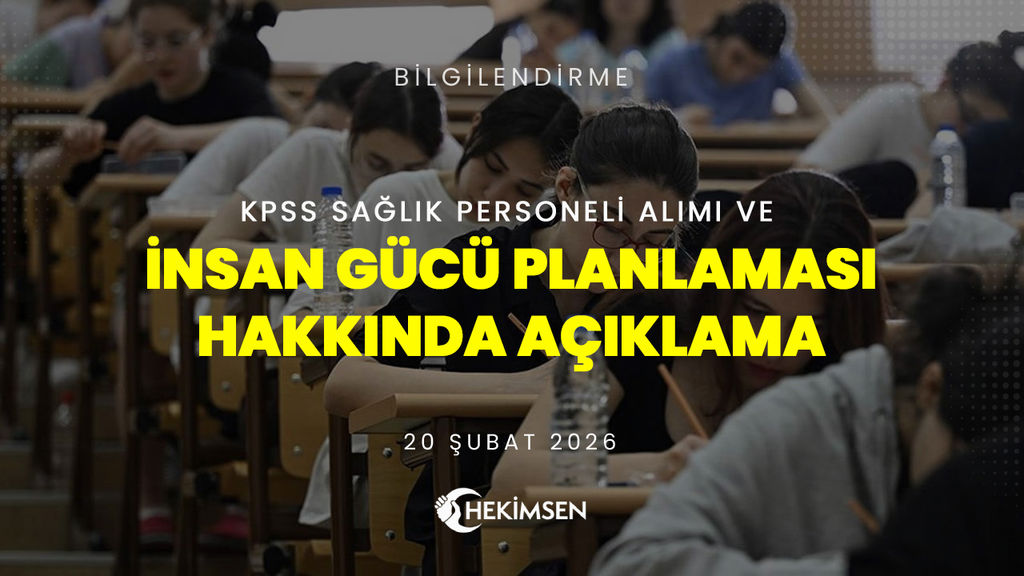 HEKİMSEN’den Sağlık Bakanlığı Görüşmesi Sonrası Kritik KPSS ve İstihdam Açıklaması